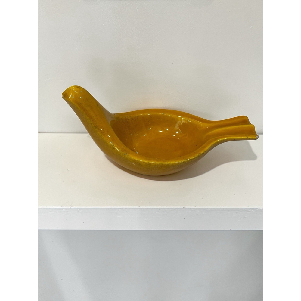 Vohann of California Mid Century Charles Chaney Yellow Bird Ceramic Collectible